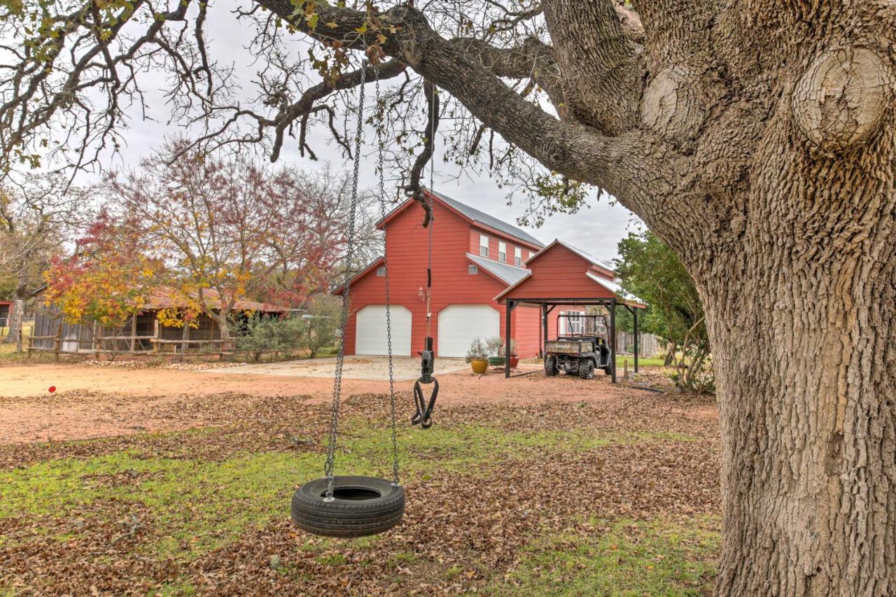 Villa Ark Bunkhouse Fredericksburg Hideaway With Hot Tub Exterior foto